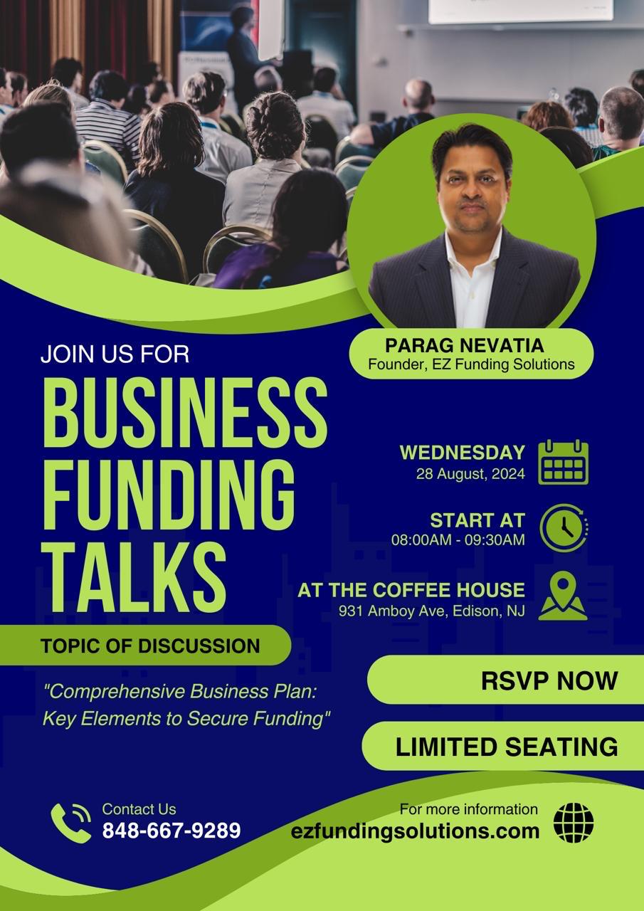 Business Funding Talks: Comprehensive Business Plan